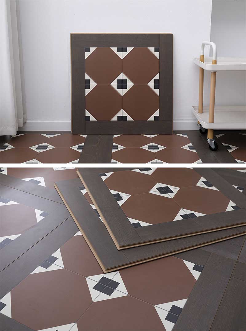 Vintage Patterned Laminate Flooring